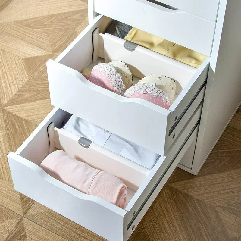 Adjustable Drawer Dividers – Retractable Plastic Organizers for Kitchen, Closet, and Home Storage