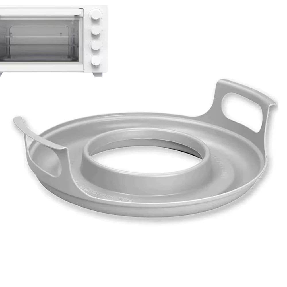 Heat-Resistant Microwave Bowl & Plate Holder – Safe Tray for Carrying Hot Food Safely