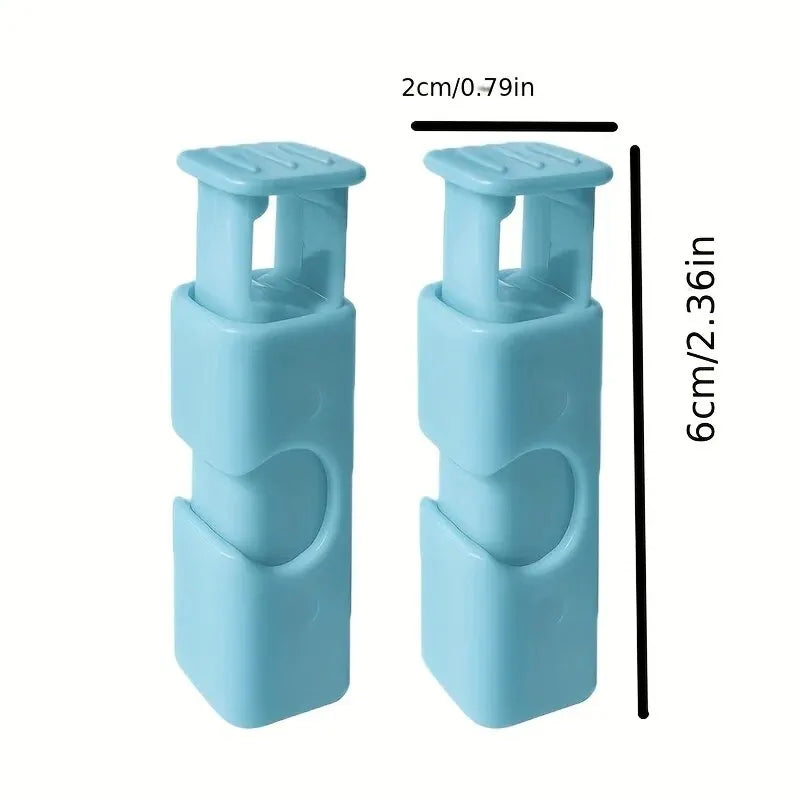 10-Pack Food Bag Sealing Clips – Reusable Plastic Snack Clips for Freshness & Moisture Protection