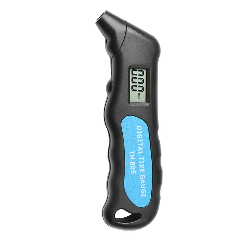 High-Precision Digital Tire Pressure Gauge with LCD Display – Backlit Air Pressure Monitor for Cars, Trucks & Motorcycles