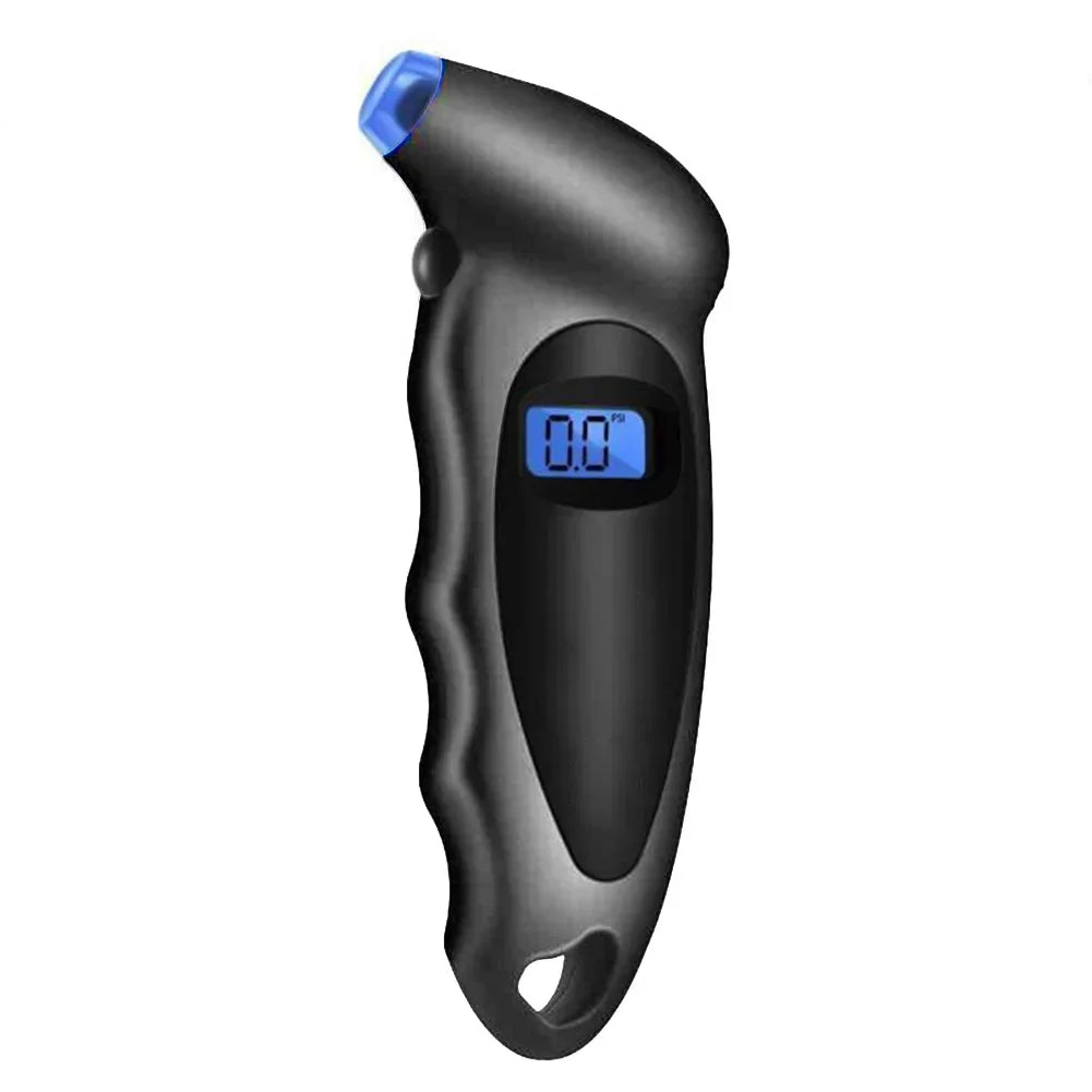 High-Precision Digital Tire Pressure Gauge with LCD Display – Backlit Air Pressure Monitor for Cars, Trucks & Motorcycles