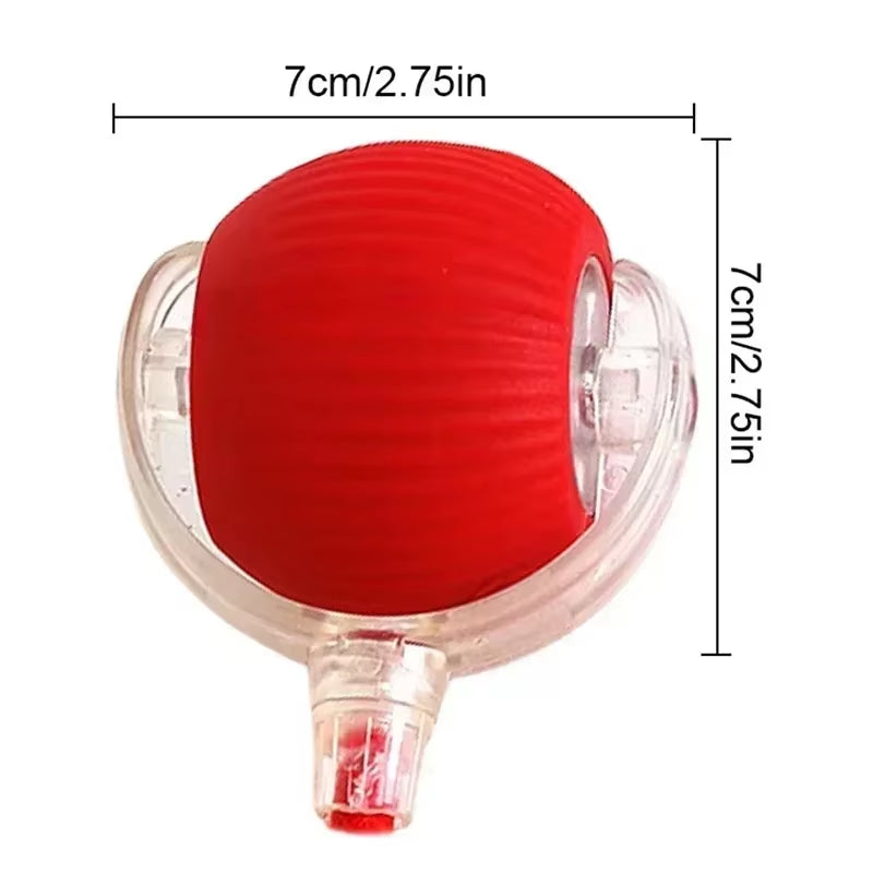 Rechargeable Interactive Rolling Ball Toy for Dogs & Cats – Automatic Motion with Faux Tail for Playtime Stimulation