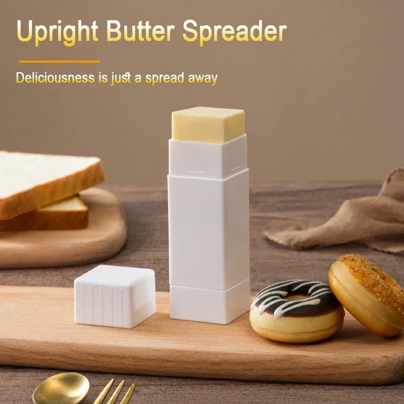 Butter Storage & Spreader Container – Plastic Stick Holder for Cooking, Baking, and Easy Food Application