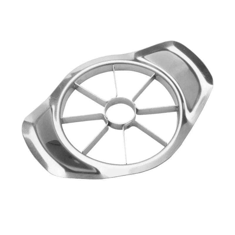 Stainless Steel Apple Slicer & Corer – 8-Blade Fruit Cutter with Frosted Handle, Sharp Divider for Apples, Pears & Vegetables