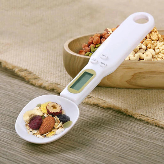 Digital Measuring Spoon with LCD Display – Precision Food Scale for Cooking & Baking