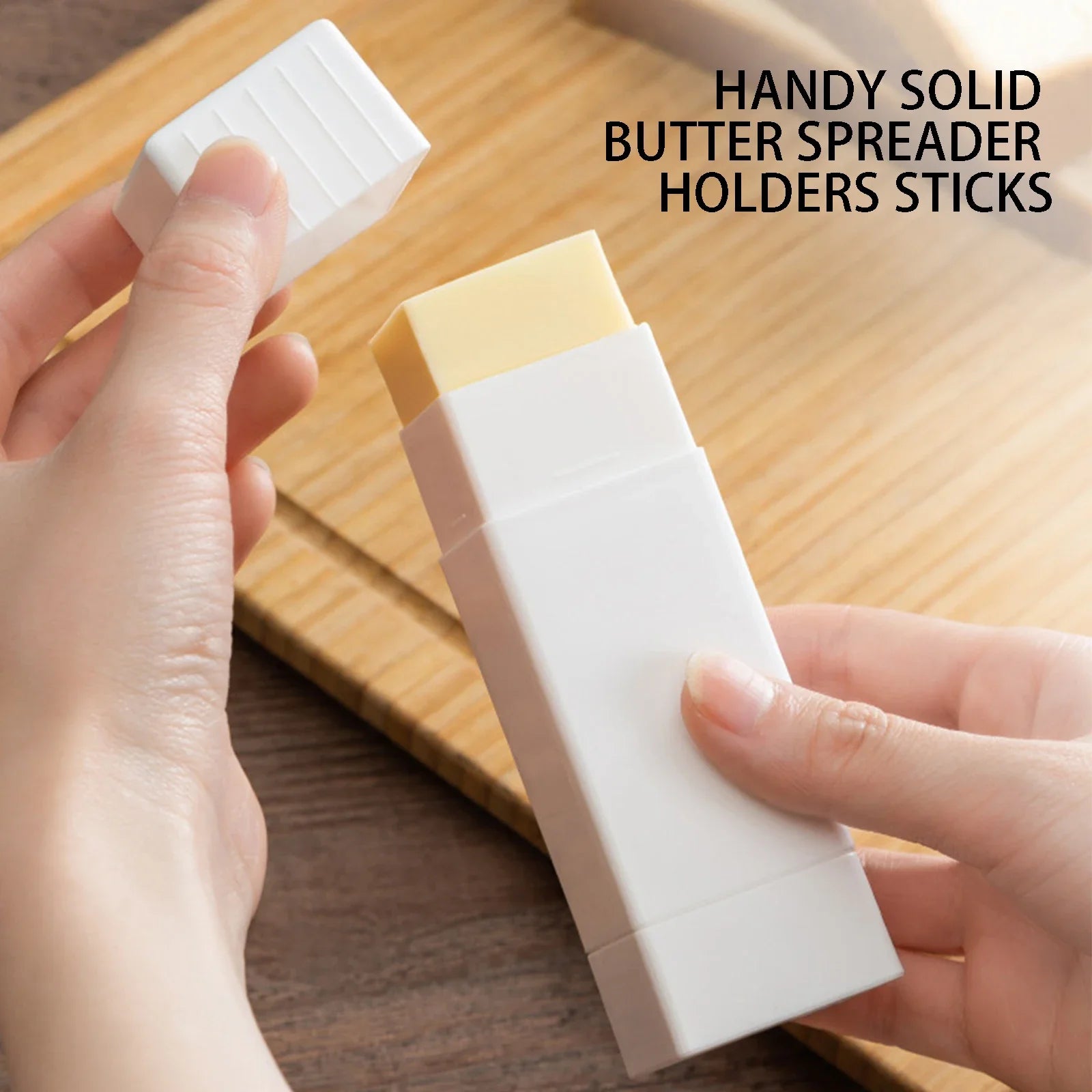 Butter Storage & Spreader Container – Plastic Stick Holder for Cooking, Baking, and Easy Food Application