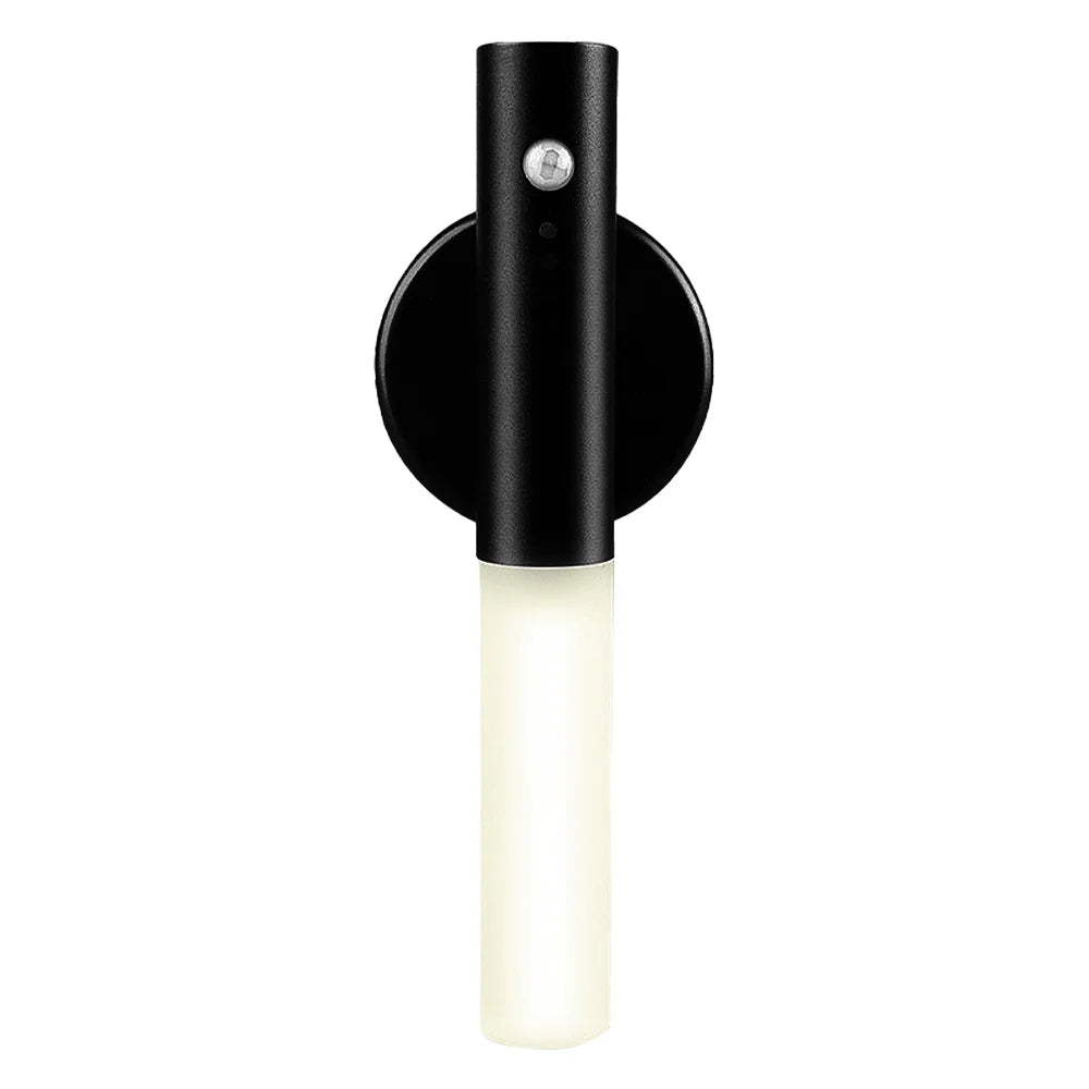 Rechargeable Smart Motion Sensor Light – Wireless LED Cabinet & Wall Lamp with Magnetic Wood Design