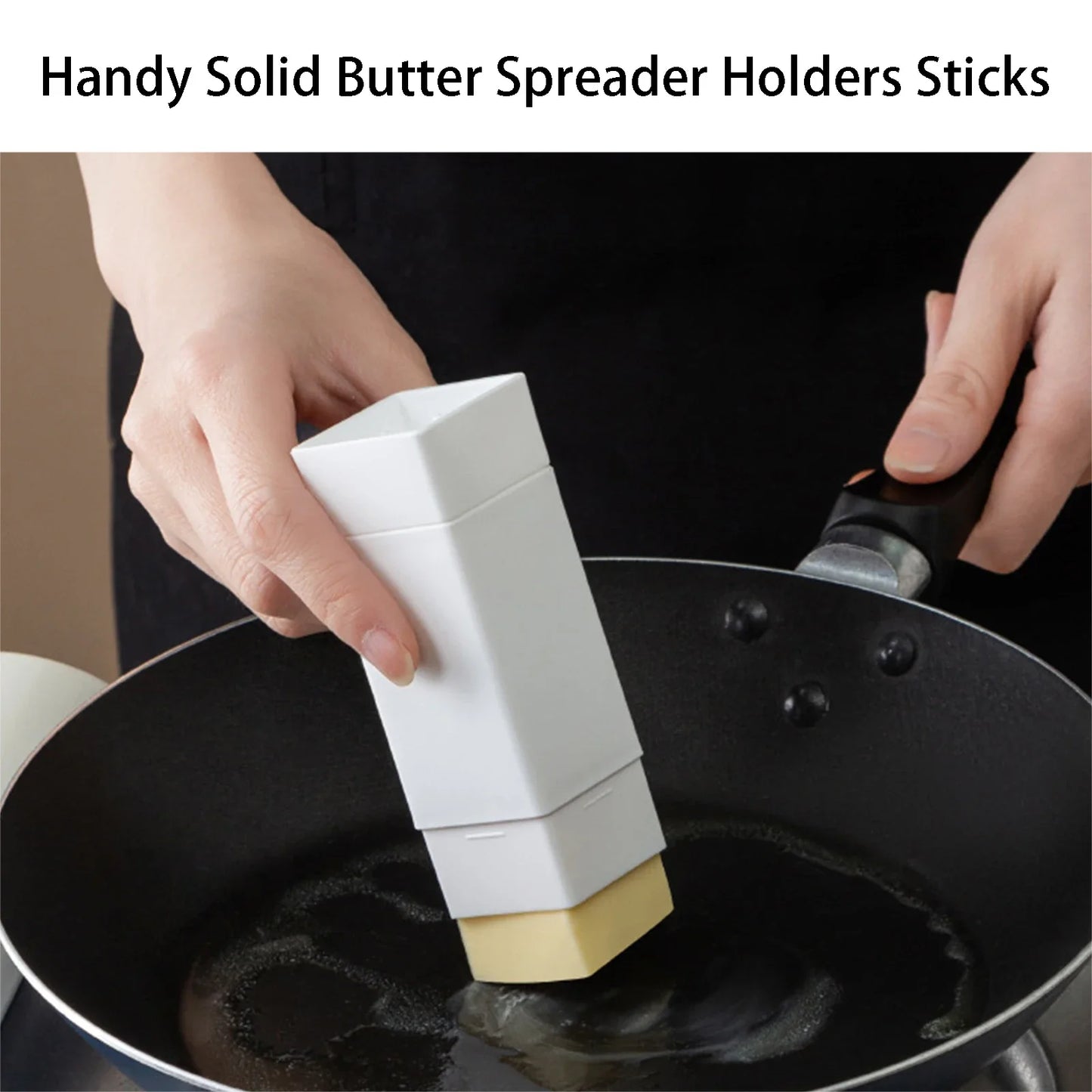 Butter Storage & Spreader Container – Plastic Stick Holder for Cooking, Baking, and Easy Food Application