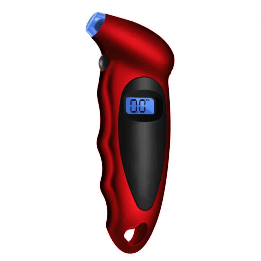 High-Precision Digital Tire Pressure Gauge with LCD Display – Backlit Air Pressure Monitor for Cars, Trucks & Motorcycles