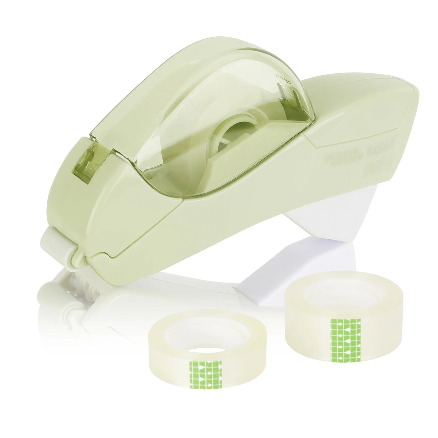 Manual Automatic Tape Dispenser with 2 Rolls – No Battery Needed | Easy Cutting for Crafting, Gift Wrapping & DIY Projects