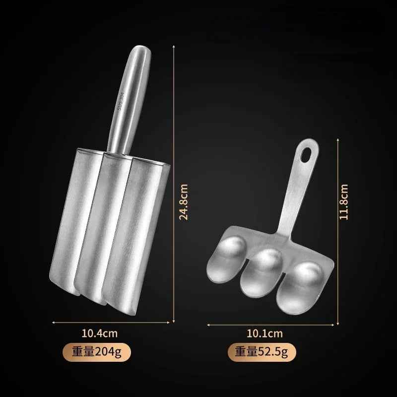 Easy-Release Meatball Maker Spoon – Non-Stick Manual Tool for Meatballs, Fish Balls & More