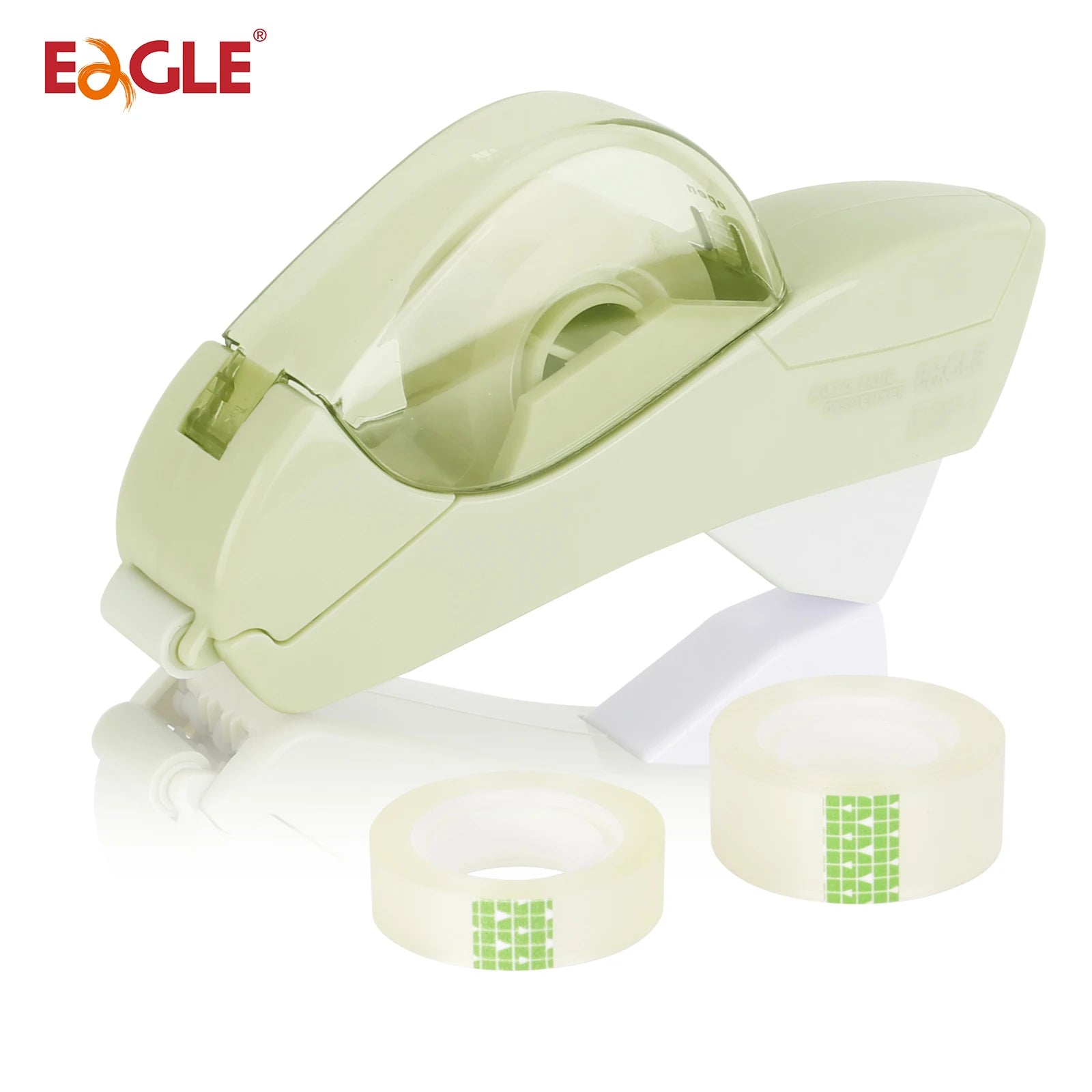 Manual Automatic Tape Dispenser with 2 Rolls – No Battery Needed | Easy Cutting for Crafting, Gift Wrapping & DIY Projects