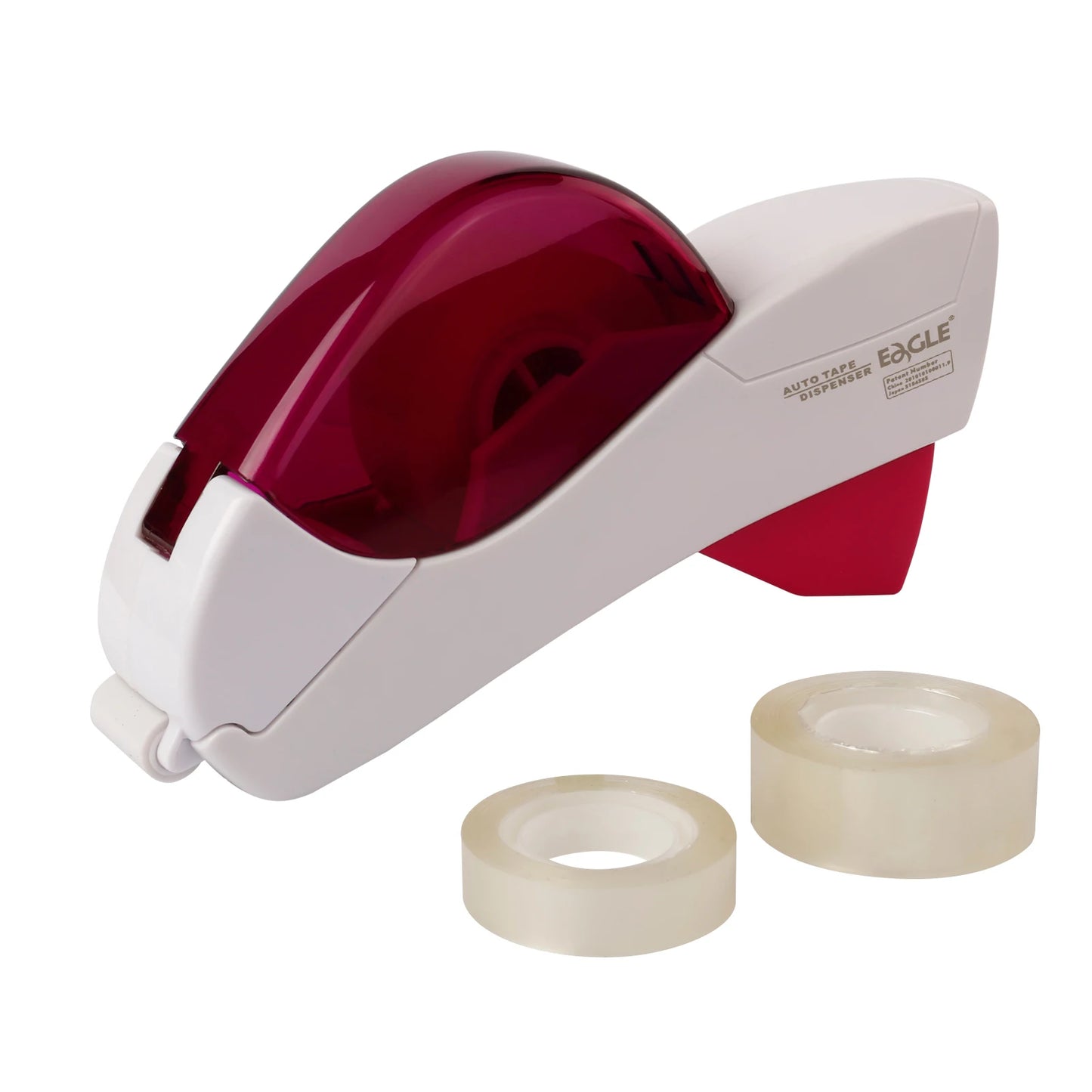 Manual Automatic Tape Dispenser with 2 Rolls – No Battery Needed | Easy Cutting for Crafting, Gift Wrapping & DIY Projects