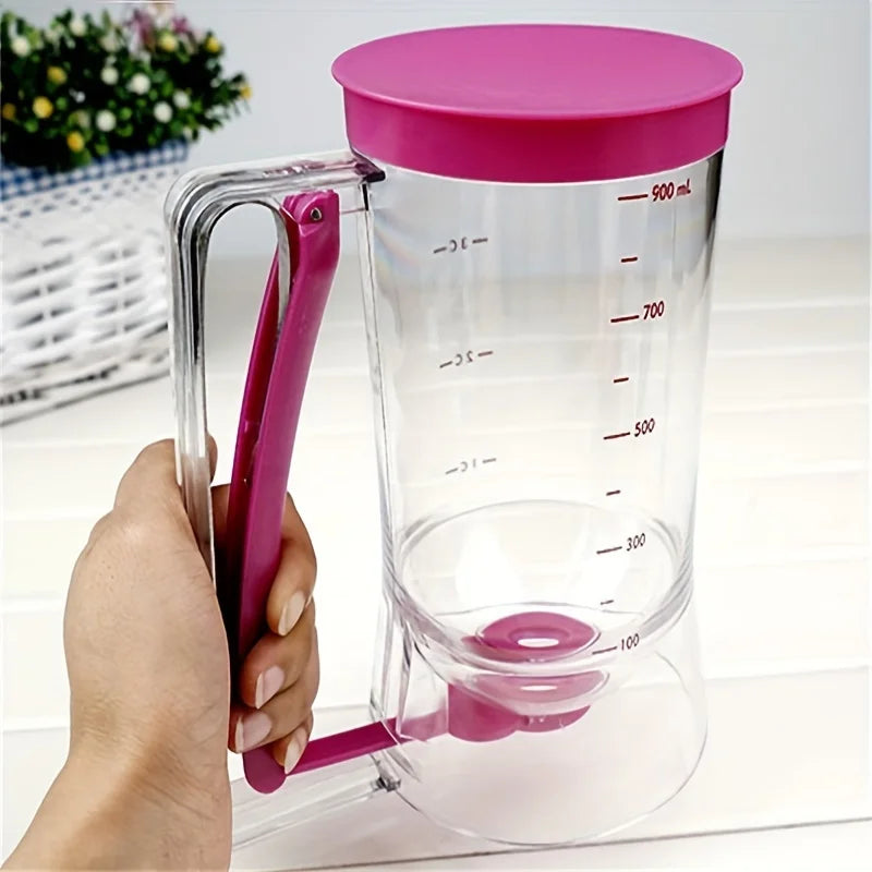 Batter Dispenser Baking Tool – Non-Stick Kitchen Gadget for Easy Pouring Pancake, Waffle, Muffin & Cake Batter