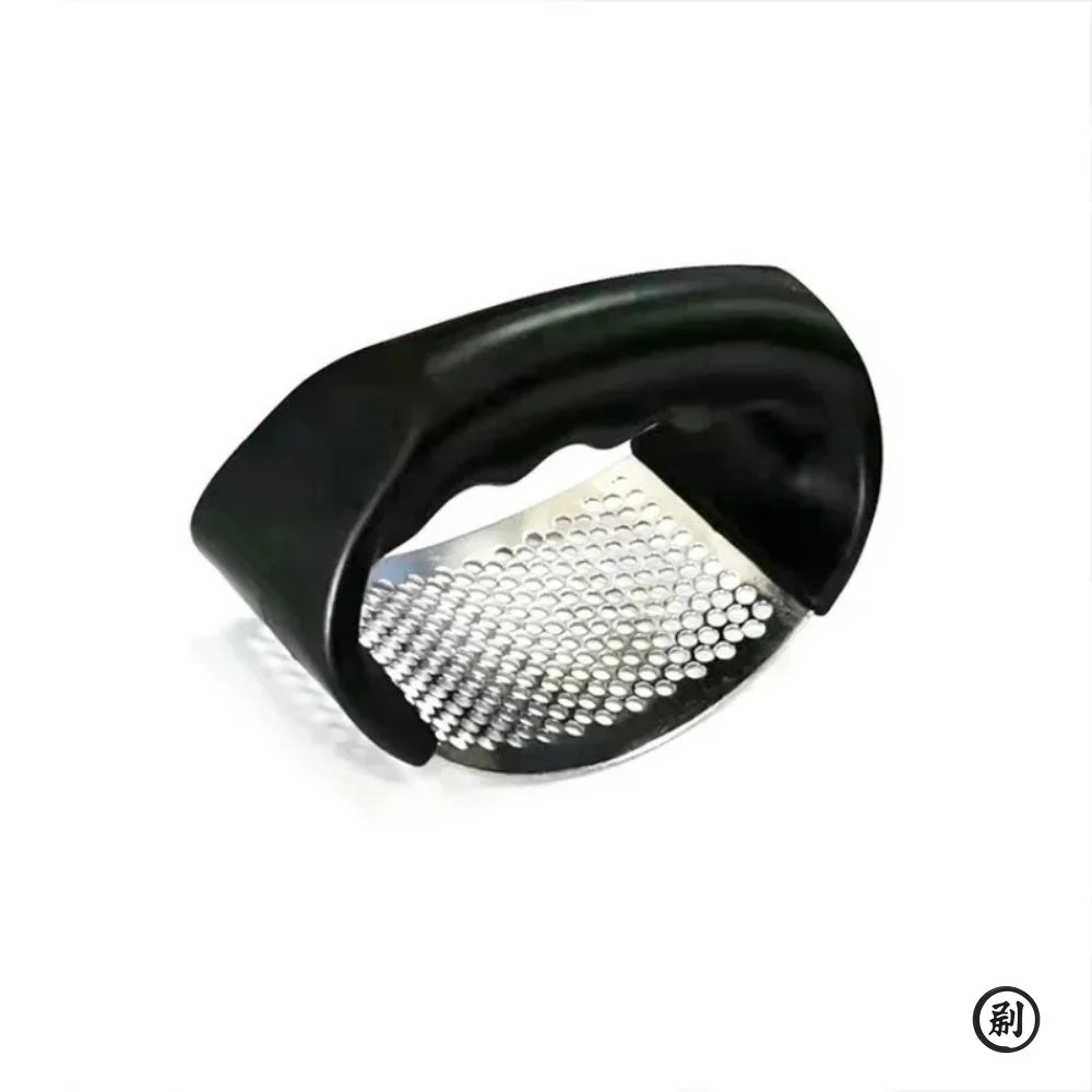 Stainless Steel Garlic Press Crusher – Manual Garlic Mincer & Chopper Tool for Fruits, Vegetables & Kitchen Prep