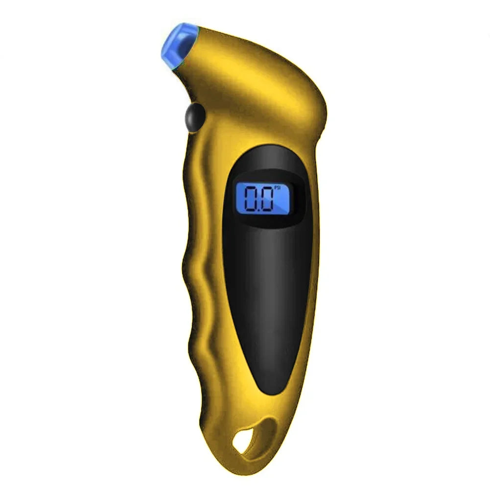High-Precision Digital Tire Pressure Gauge with LCD Display – Backlit Air Pressure Monitor for Cars, Trucks & Motorcycles