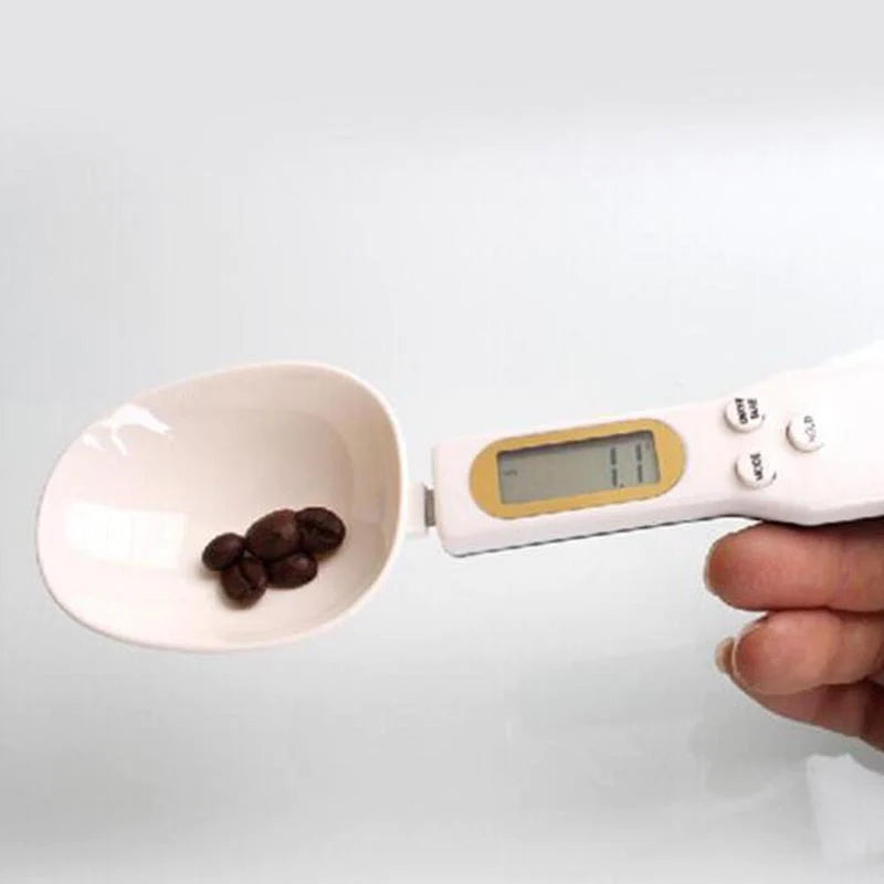 Digital Measuring Spoon with LCD Display – Precision Food Scale for Cooking & Baking